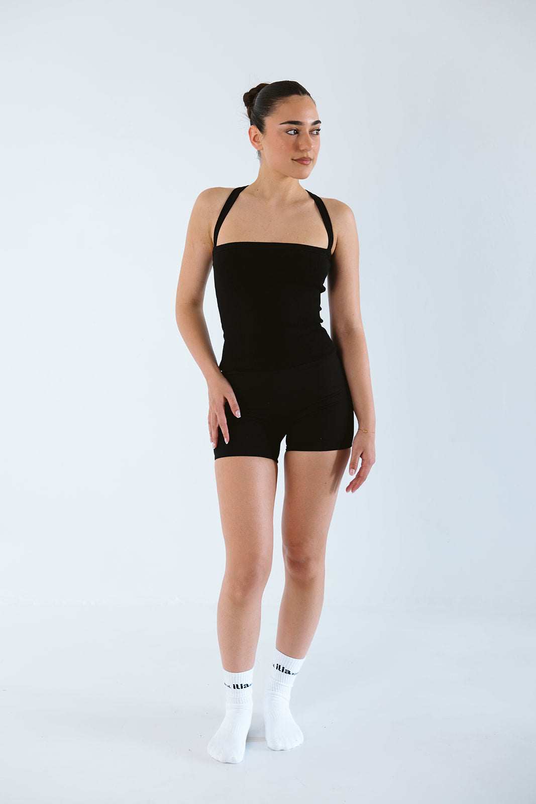 Square Neck Ribbed Singlet