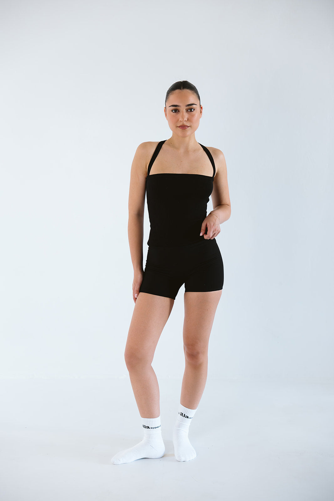 Square Neck Ribbed Singlet