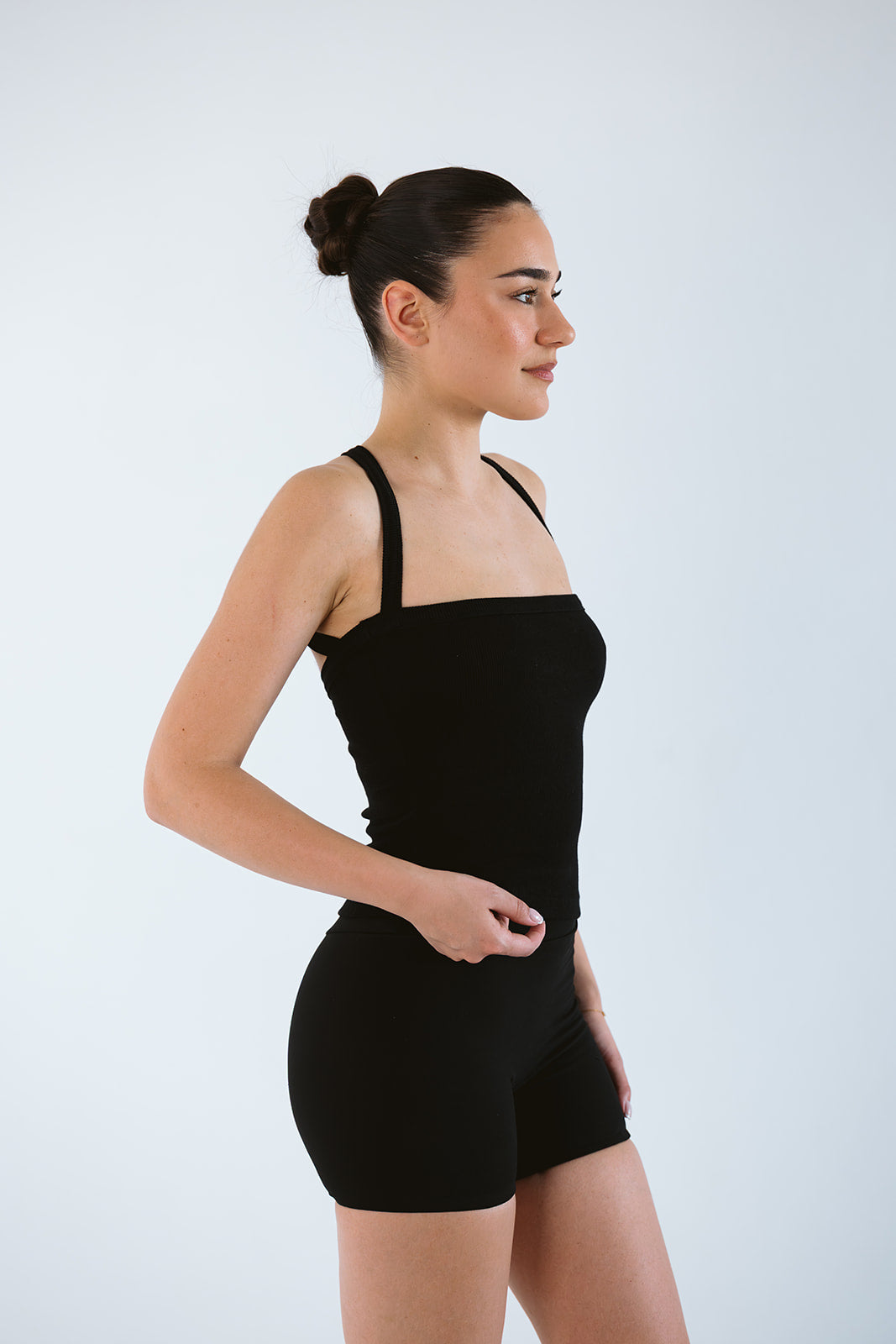 Square Neck Ribbed Singlet