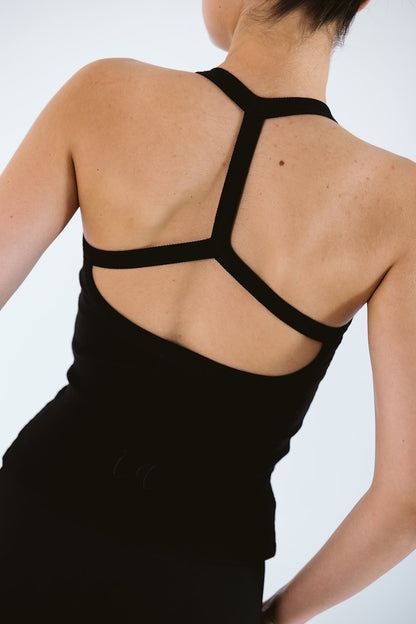 Round Neck Ribbed Singlet