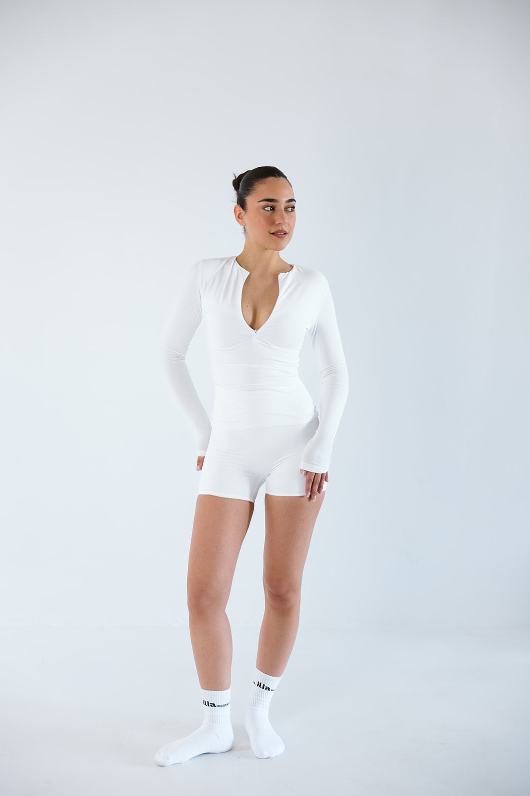 Seamless Zip Long Sleeve