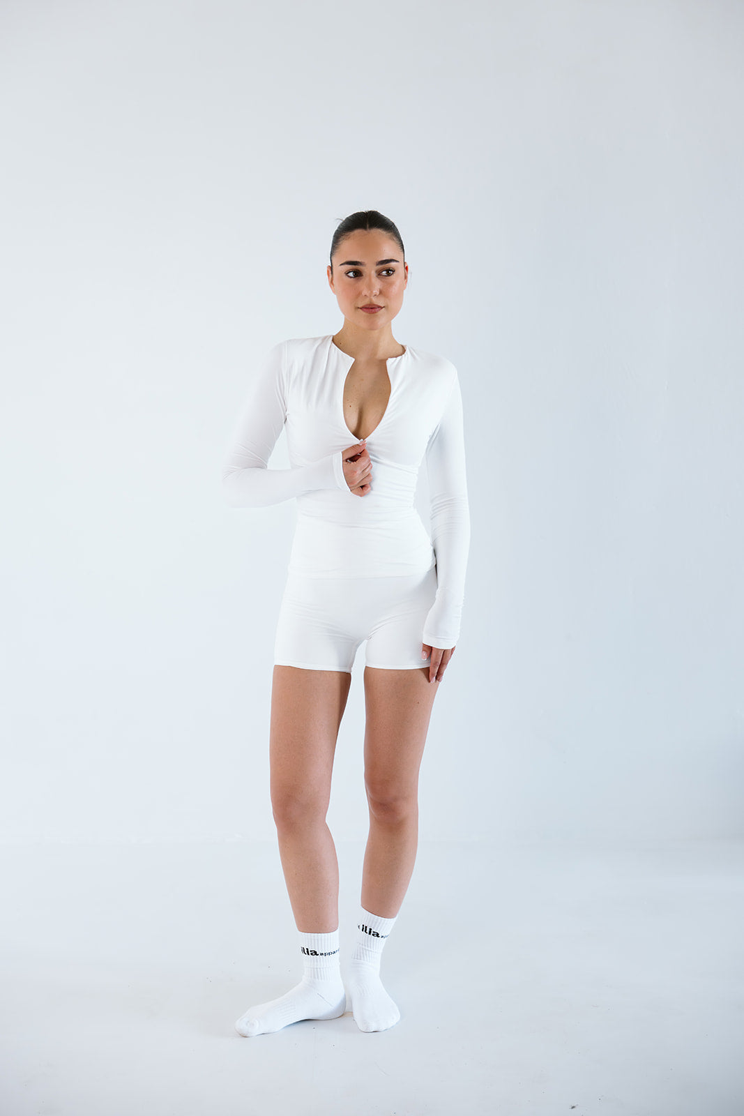 Seamless Zip Long Sleeve